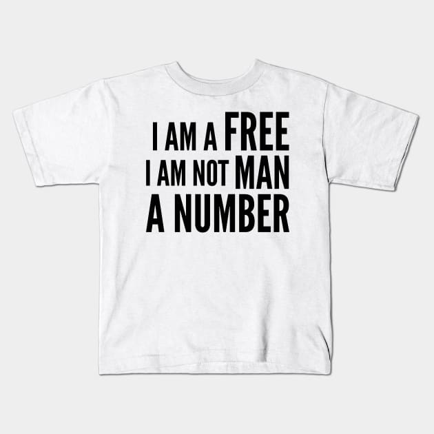 I am free Kids T-Shirt by PatelUmad